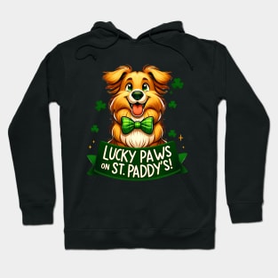 Lucky paws on st paddy’s Hoodie